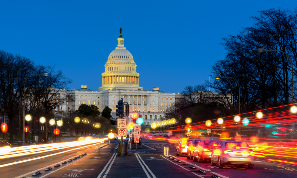 United States Capitol Building in Washington DC
